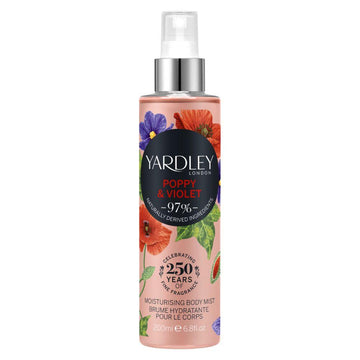 London Poppy & Violet Body Mist 200Ml